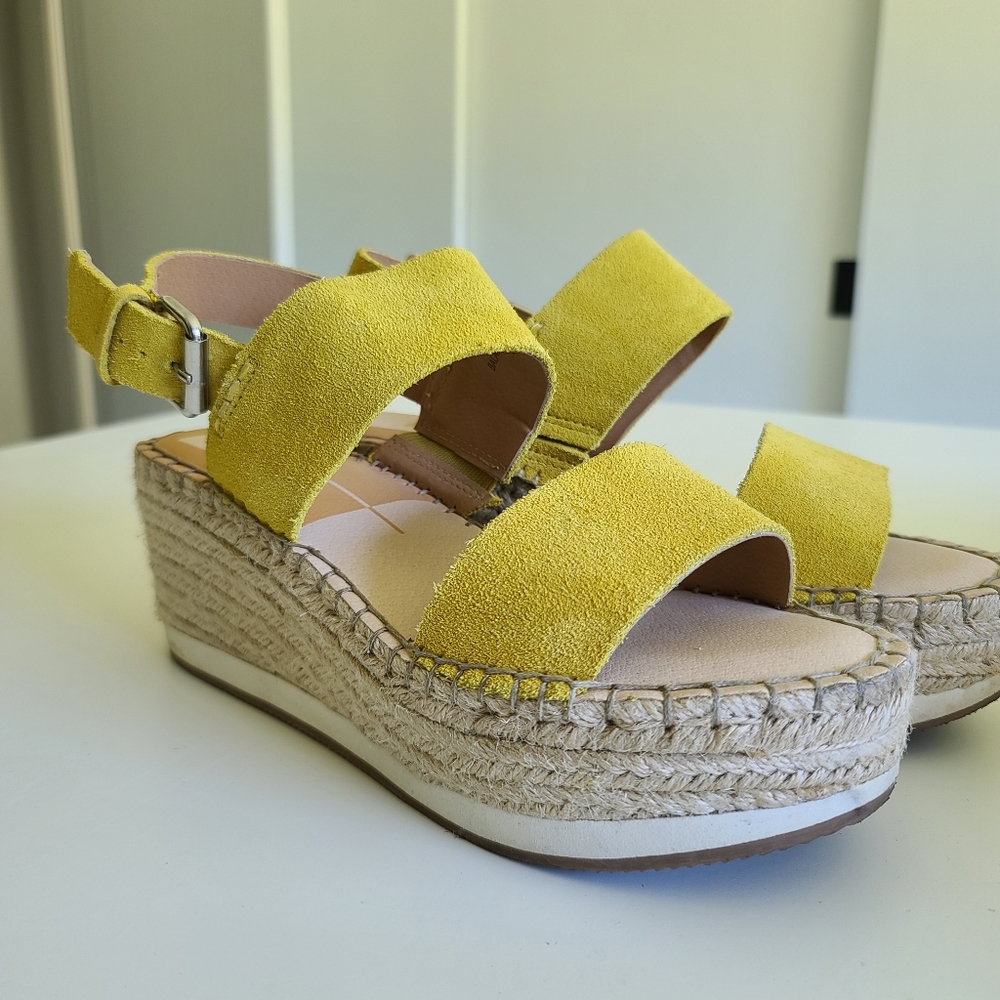 Dolce Vita espadrille wedge sandal size 8 1/2